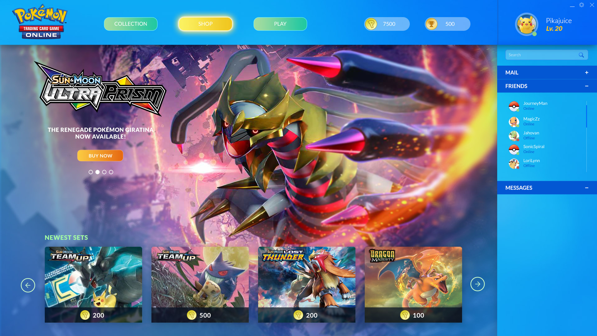 PTCGO_UI_Exploration_Store